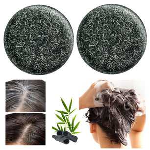 Organic Grey Reverse Shampoo Bar-Natural Organic Conditioner And Repair Care (Available at Round & Square Shape)